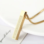 Ayat Al-Kursi Pendant Locket – Gold Edition