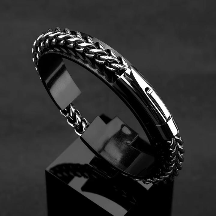 Locomotive Chain Bracelet – Silver Edition | Giftlo Exclusive