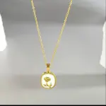 Gold-Plated Vintage Pendant