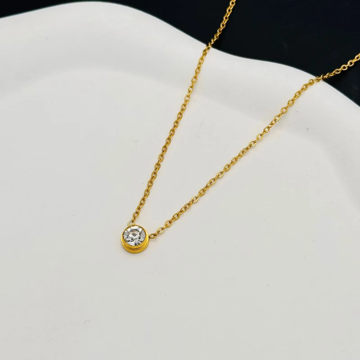 Classic Zircon Mini Necklace